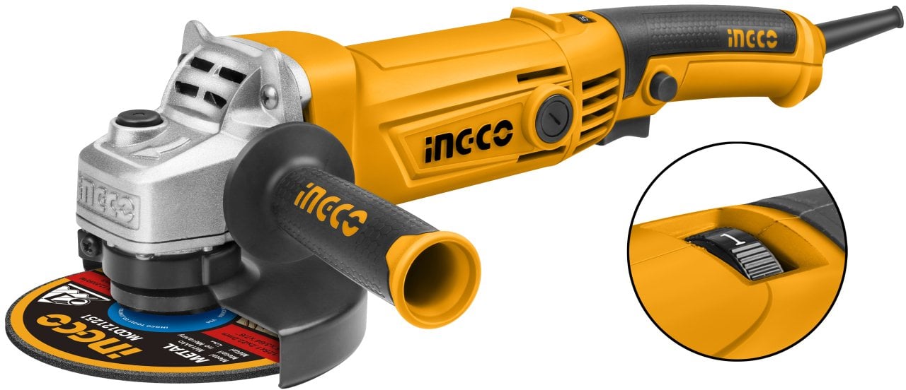 AG10108-5 125mm 1010W Devir Ayarlı Kuyruklu Taşlama