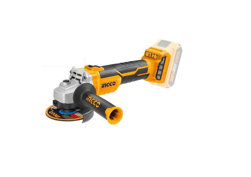 CAGLI1152-2 20V Lithium-Ion 115MM ŞARJLI TAŞLAMA KÖMÜRSÜZ MOTOR (2 AD. 2AH. BATARYA+ ŞARJ ADAPTÖRLÜ)
