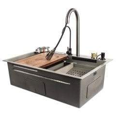 ONON EVYE 7512 KOYU GRİ BIÇAKLIKLI SUS304 OME7512