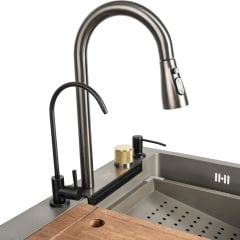 ONON EVYE 7512 KOYU GRİ BIÇAKLIKLI SUS304 OME7512