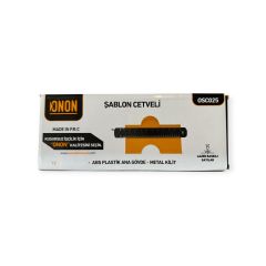 ONON OSC025 25 CM ŞABLON CETVELİ