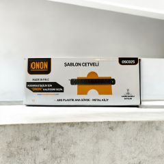 ONON OSC025 25 CM ŞABLON CETVELİ